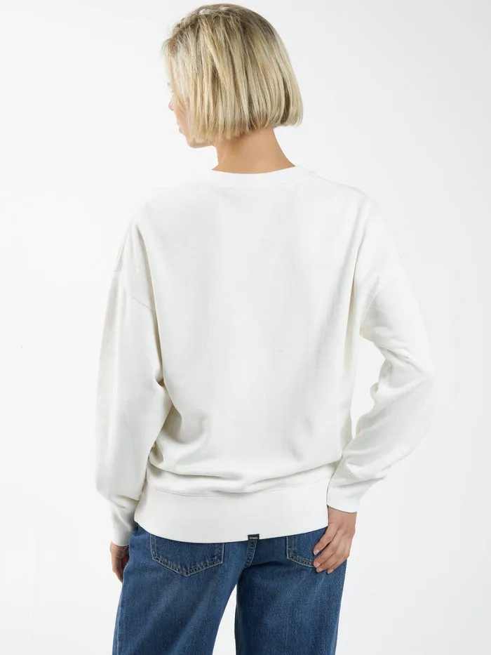 Thrills Minimal Slouch Crew - Tofu sold by Sun Diego Boardshops product image thumbnail 2