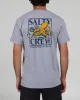 Salty Crew Ink Slinger S/S Standard Tee - ATHLETIC HEATHER sold by Sun Diego Boardshops