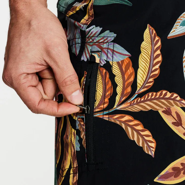 ROARK Boatman 2.0 Boardshorts 17" - BAROQUE BLACK sold by Sun Diego Boardshops product image thumbnail 4