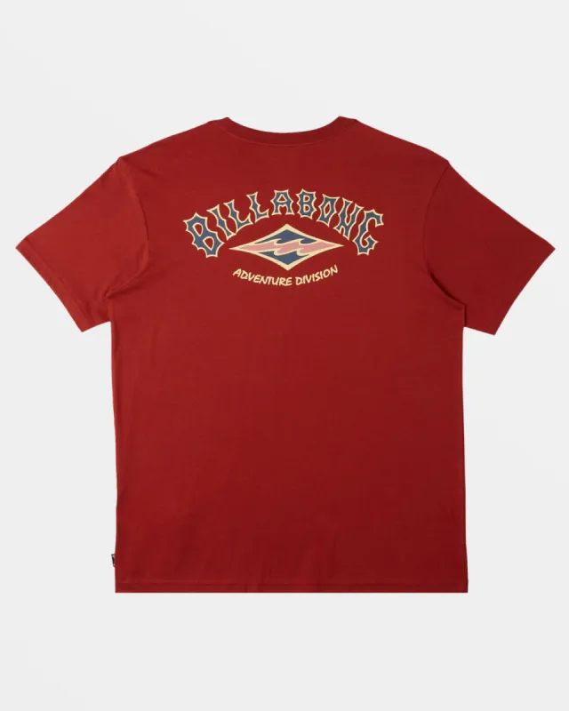 Billabong Arch T-Shirt - SANGRIA sold by Sun Diego Boardshops