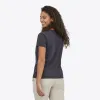 Patagonia Women's Spirited Seasons Organic Ringer Tee - Ink Black sold by Sun Diego Boardshops