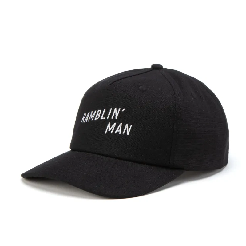 Seager Ramblin' Man Hemp Snapback - Black sold by Sun Diego Boardshops