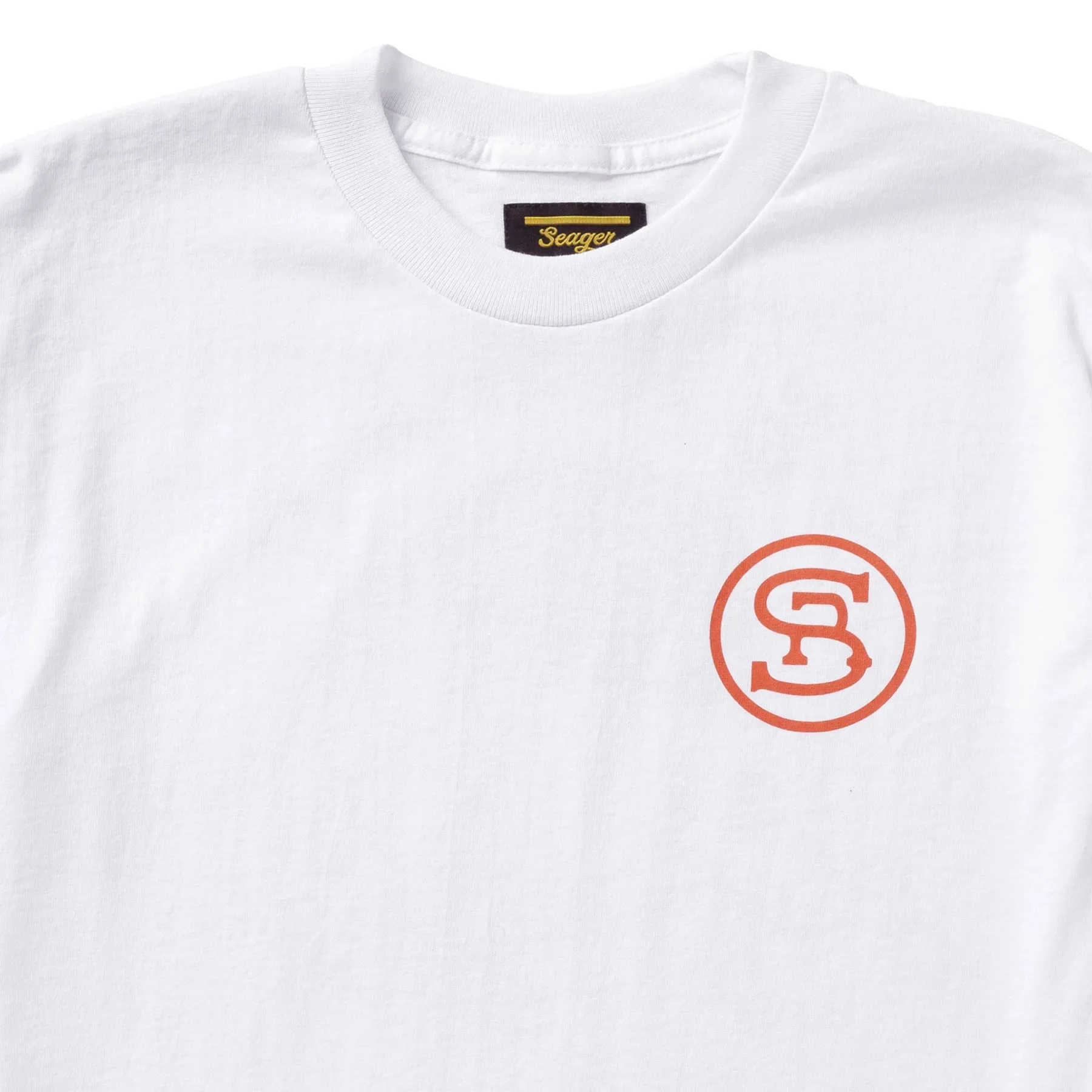 Seager Ride For The Brand Heavyweight Tee - White sold by Sun Diego Boardshops product image thumbnail 4
