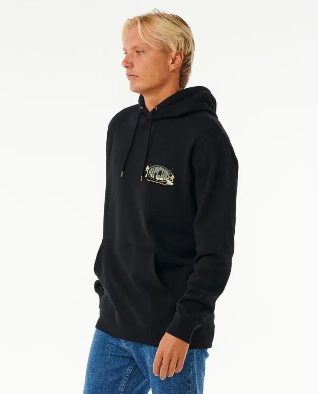 Rip Curl Mason Pipeliner Hood - BLACK sold by Sun Diego Boardshops