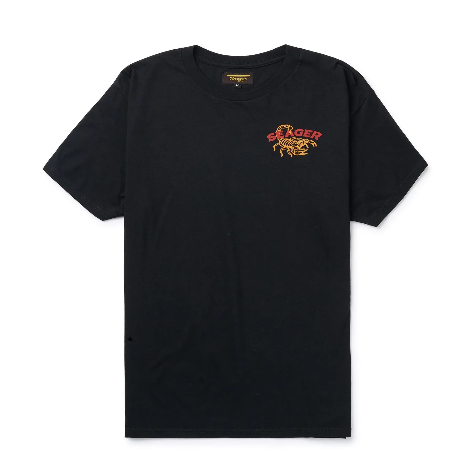 SEAGER FAT TAIL TEE - BLACK sold by Sun Diego Boardshops product image thumbnail 2