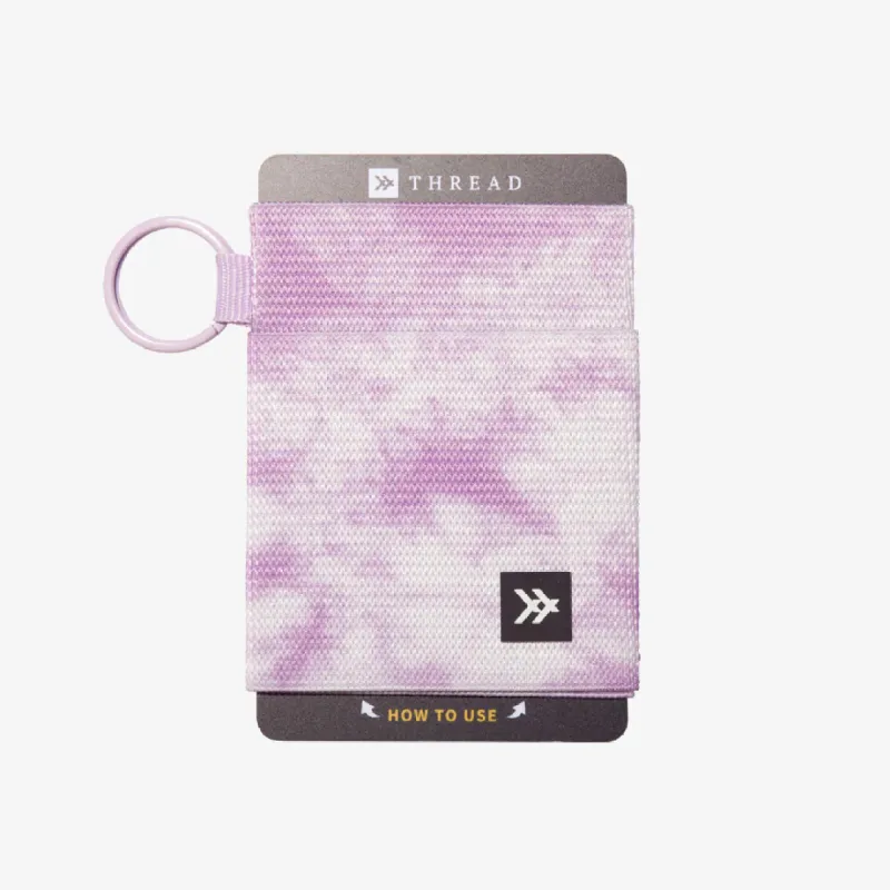 Thread haze lavender elastic wallet  - Haze Lavender sold by Sun Diego Boardshops