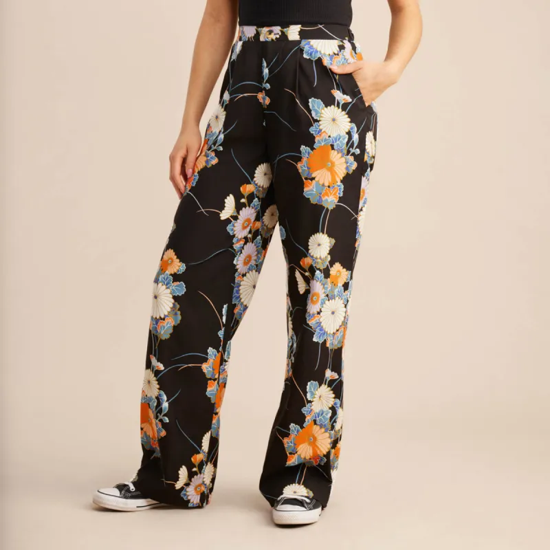 Roark Pic Pants - Camellia Black sold by Sun Diego Boardshops