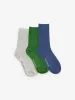 THRILLS Professional Reality 3 Pack Sock - ASSORTED sold by Sun Diego Boardshops