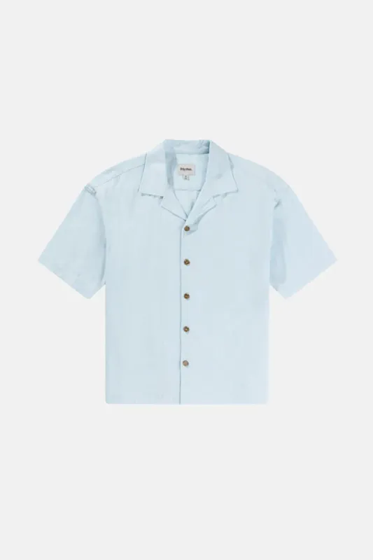 Rhythm Relaxed Texture SS Shirt - Blue sold by Sun Diego Boardshops