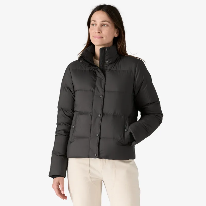 Patagonia Women's Silent Down Jacket - BLACK sold by Sun Diego Boardshops