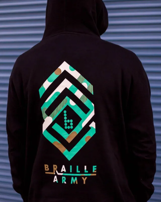 Braille Army Hoodie sold by Sun Diego Boardshops