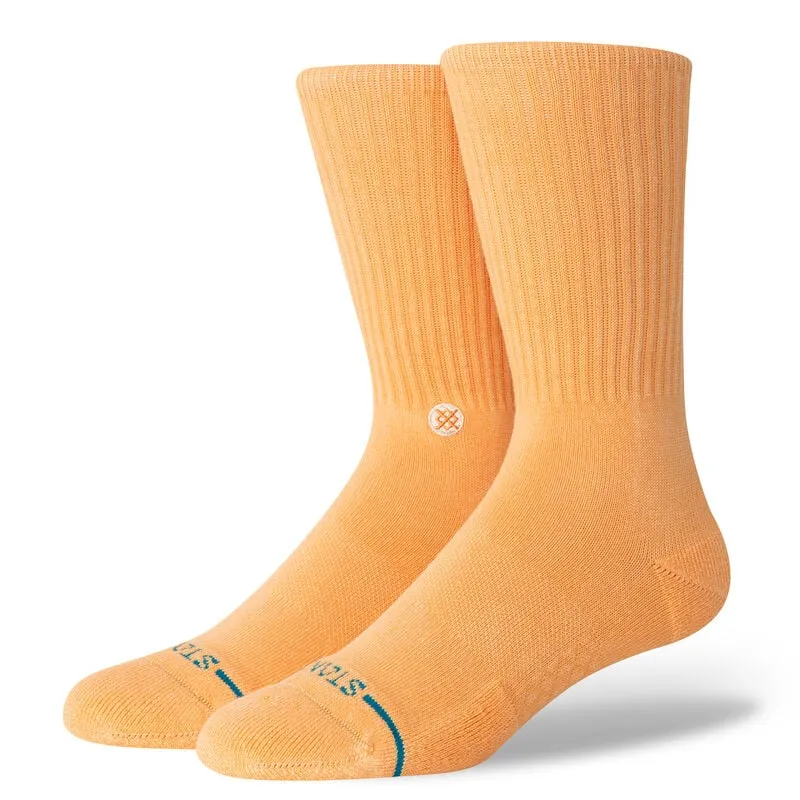 Stance ICON CREW SOCKS - PEACH sold by Sun Diego Boardshops