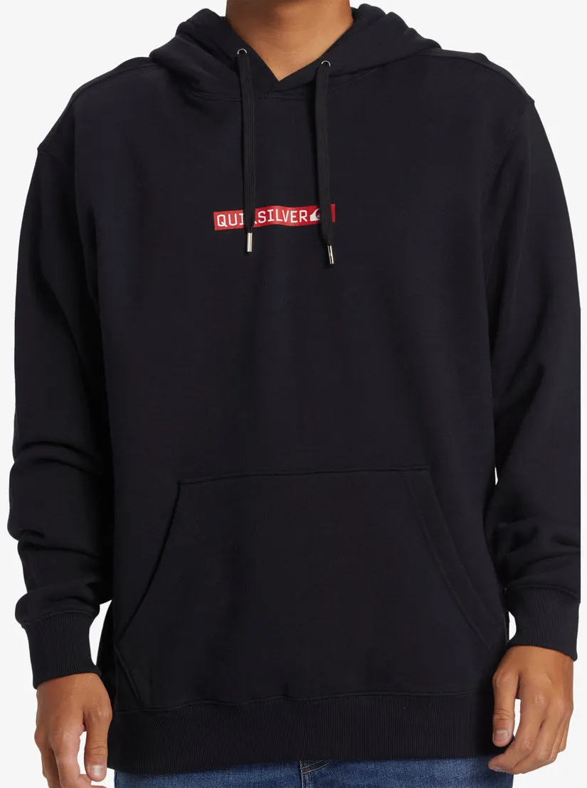 Quiksilver Dna Clicker Hoodie Pullover Sweatshirt - Black sold by Sun Diego Boardshops