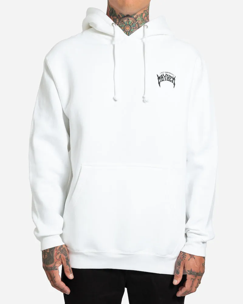 Lost Mayhem Designs Heavy Hoodie - WHITE sold by Sun Diego Boardshops product image thumbnail 2