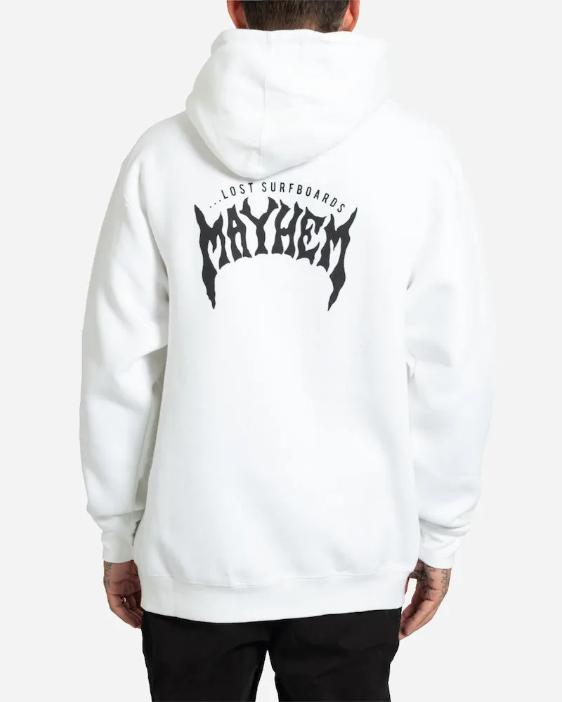 Lost Mayhem Designs Heavy Hoodie - WHITE sold by Sun Diego Boardshops product image thumbnail 3