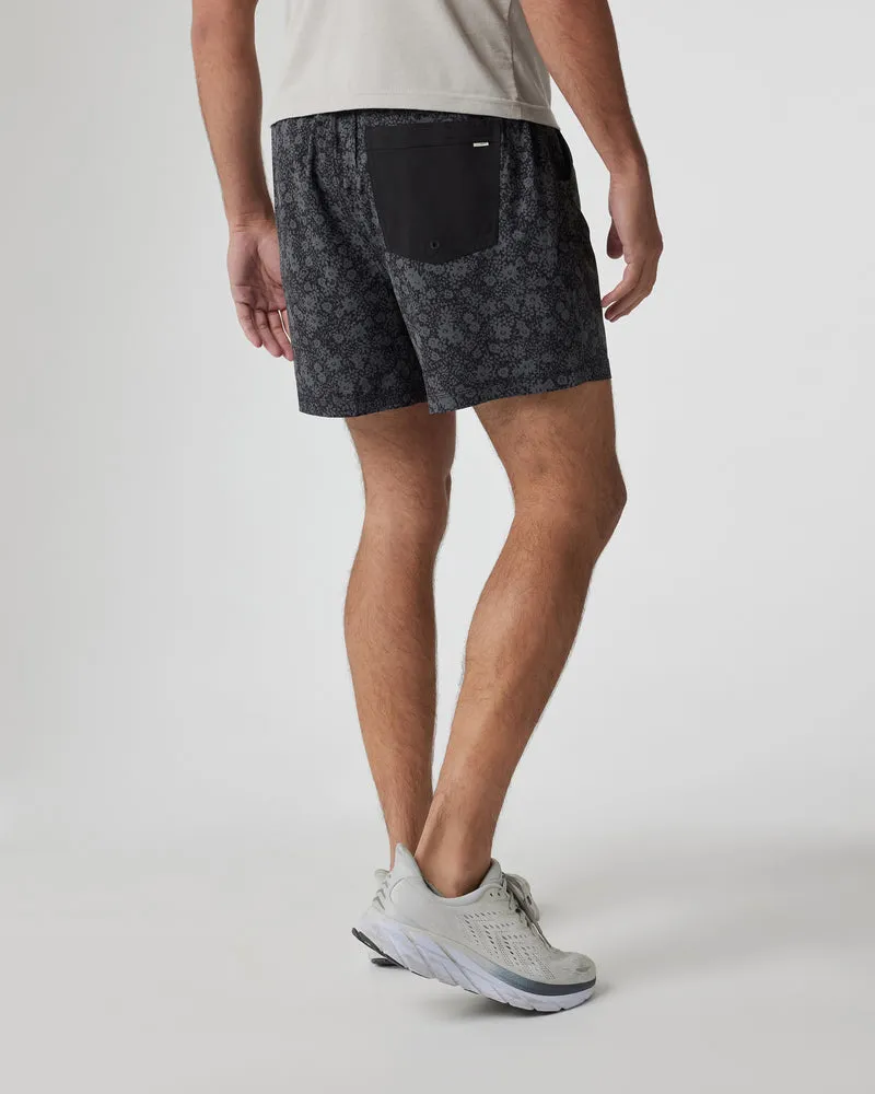 VUORI Kore Short 5" - DARK PEWTER WILDFLOWER sold by Sun Diego Boardshops product image thumbnail 2