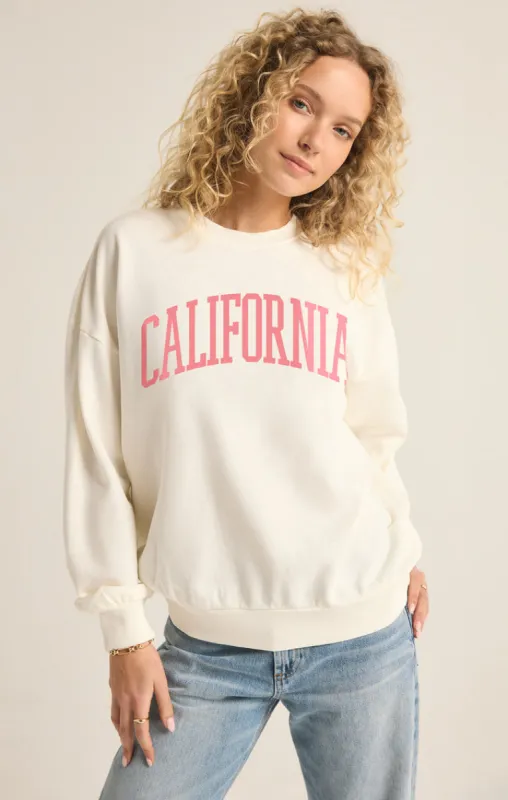 Z-Supply California Sunday Sweatshirt - SEA SALT sold by Sun Diego Boardshops