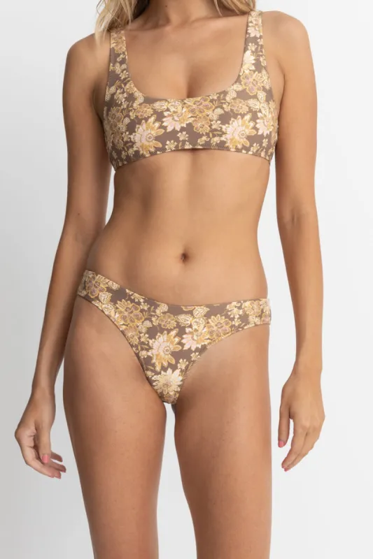 Rhythm Arcadia Paisley Holiday Pant - CHOCOLATE sold by Sun Diego Boardshops