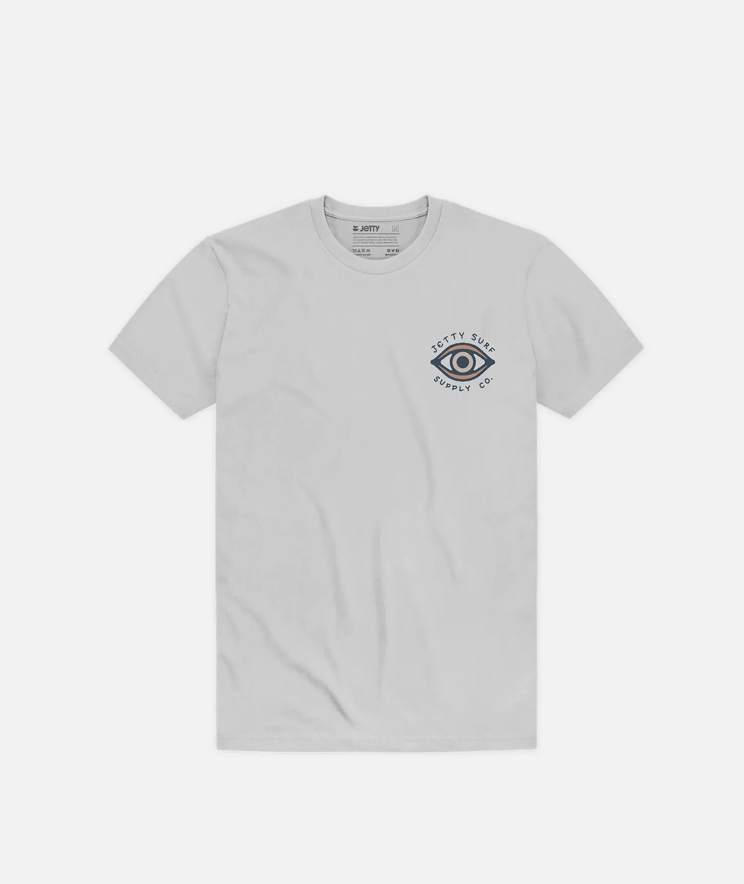 Grom Visions Tee - Light Grey sold by Sun Diego Boardshops product image thumbnail 2