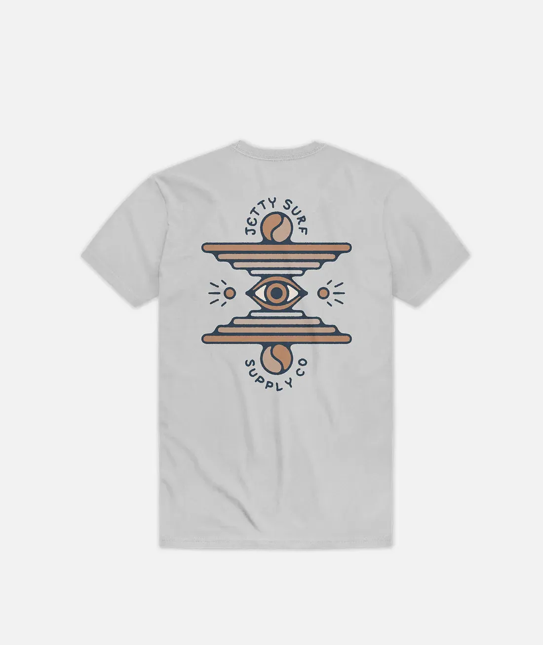 Grom Visions Tee - Light Grey sold by Sun Diego Boardshops