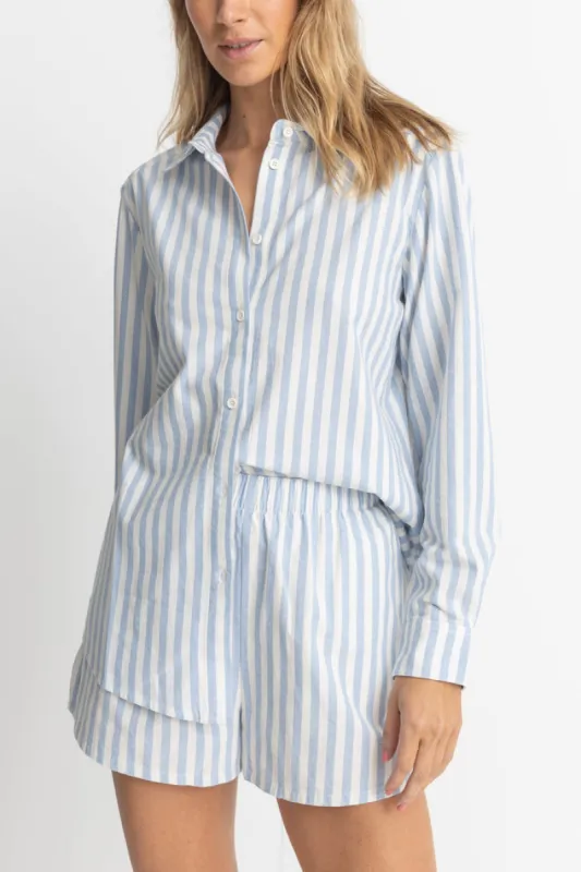 Rhythm Shoreline Beach Shirt - SKY sold by Sun Diego Boardshops