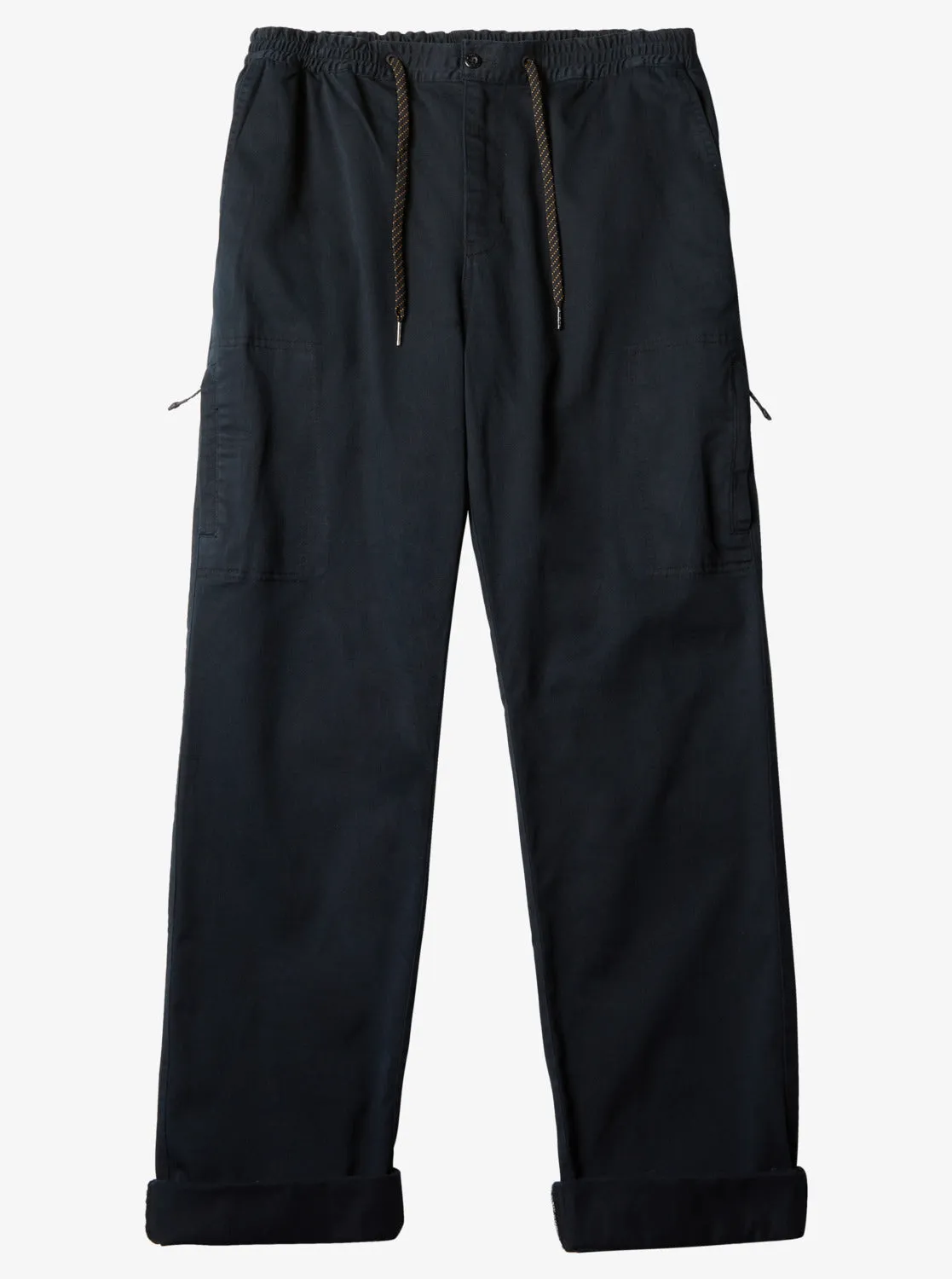 Quiksilver Waterman After Surf Elastic Waist Pants - Black sold by Sun Diego Boardshops