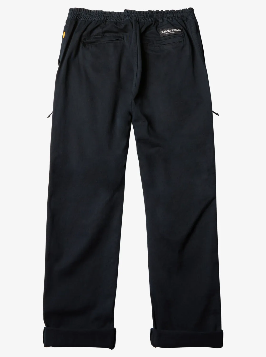 Quiksilver Waterman After Surf Elastic Waist Pants - Black sold by Sun Diego Boardshops product image thumbnail 2