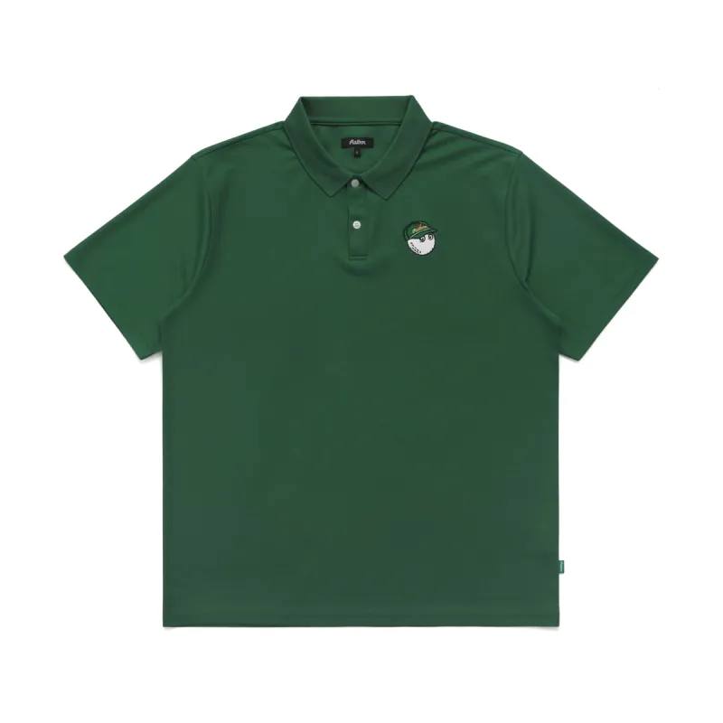 Malbon Golf PIMENTO PERFORMANCE PIQUE POLO - KELLY GREEN sold by Sun Diego Boardshops