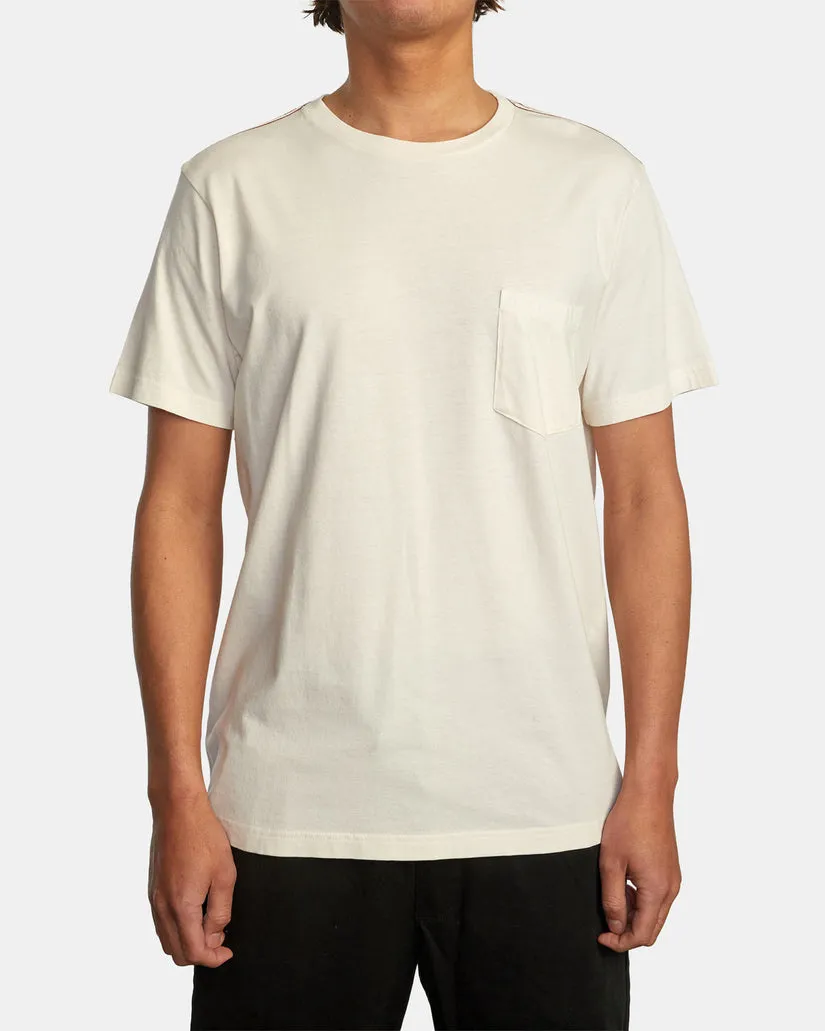 RVCA PTC II PIGMENT TEE - NATURAL sold by Sun Diego Boardshops