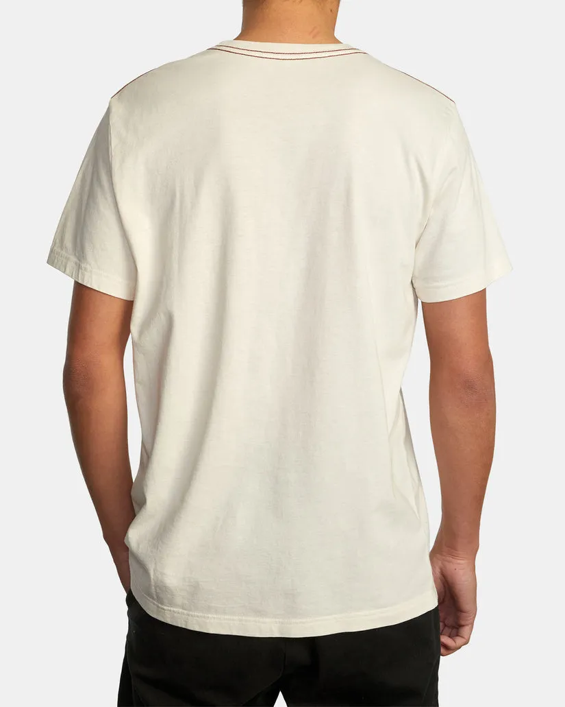 RVCA PTC II PIGMENT TEE - NATURAL sold by Sun Diego Boardshops product image thumbnail 2