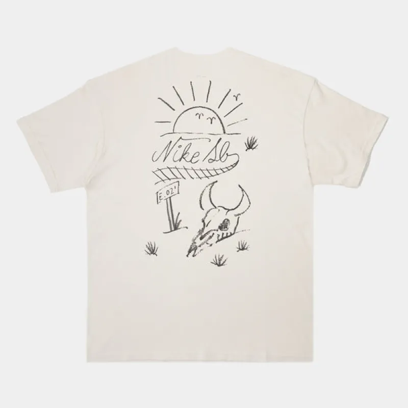 Nike Max90 Train Moniker Skate T-Shirt - LT OREWOOD BRN sold by Sun Diego Boardshops