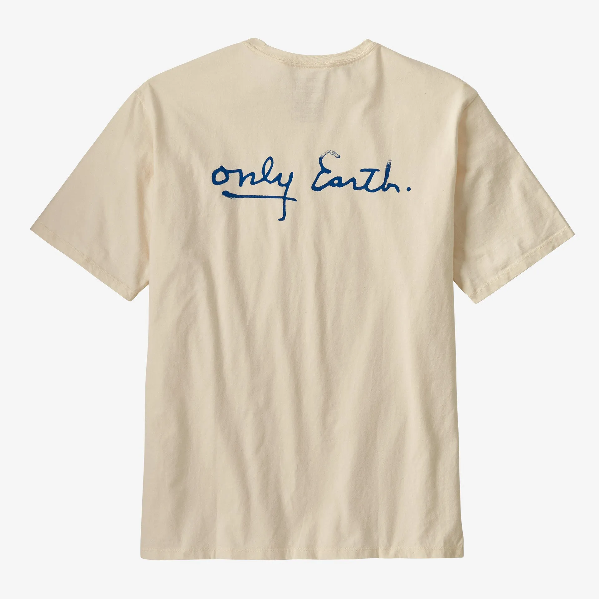 Patagonia Men's CTA Organic T-Shirt - ONLY EARTH UNDYED NATURAL sold by Sun Diego Boardshops