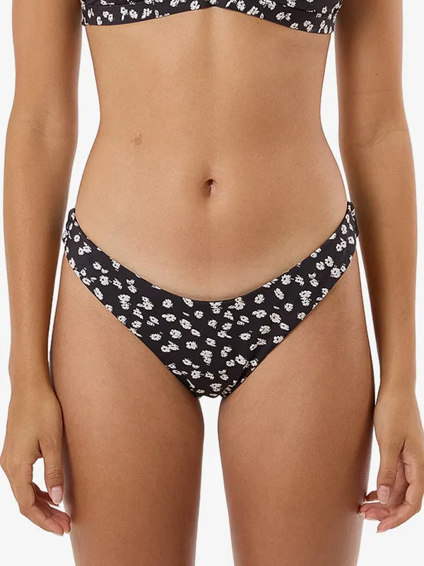 Thrills Double Vision Classic Bikini Bottom - BLACK sold by Sun Diego Boardshops