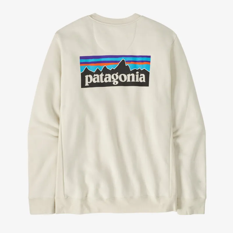 Patagonia P-6 Logo Uprisal Crew Sweatshirt - BIRCH WHITE made by Patagonia