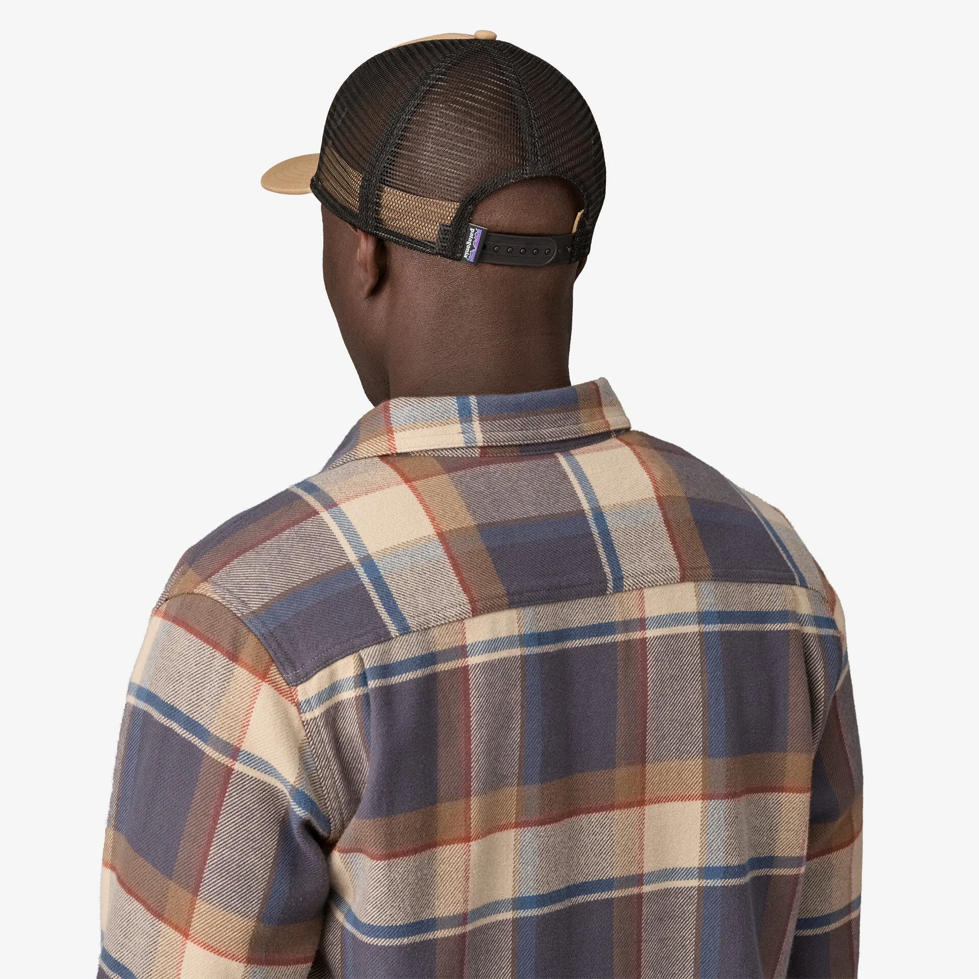 Patagonia P-6 Logo Trucker Hat - GRAYLING BROWN sold by Sun Diego Boardshops product image thumbnail 3