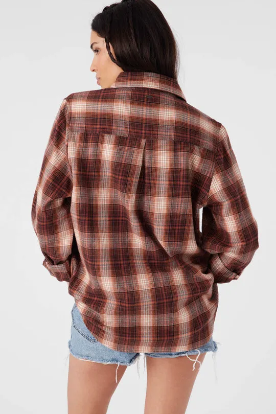 O'Neill BROOKS FLANNEL OVERSIZED FIT SHIRT - SIERRA sold by Sun Diego Boardshops product image thumbnail 2