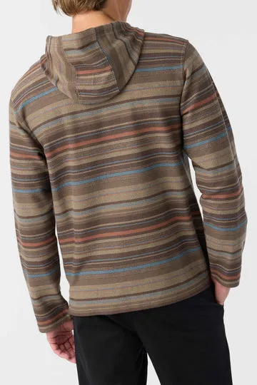 O'Neill BAVARO STRIPE PONCHO PULLOVER FLEECE - CHOCOLATE CHIP sold by Sun Diego Boardshops product image thumbnail 2
