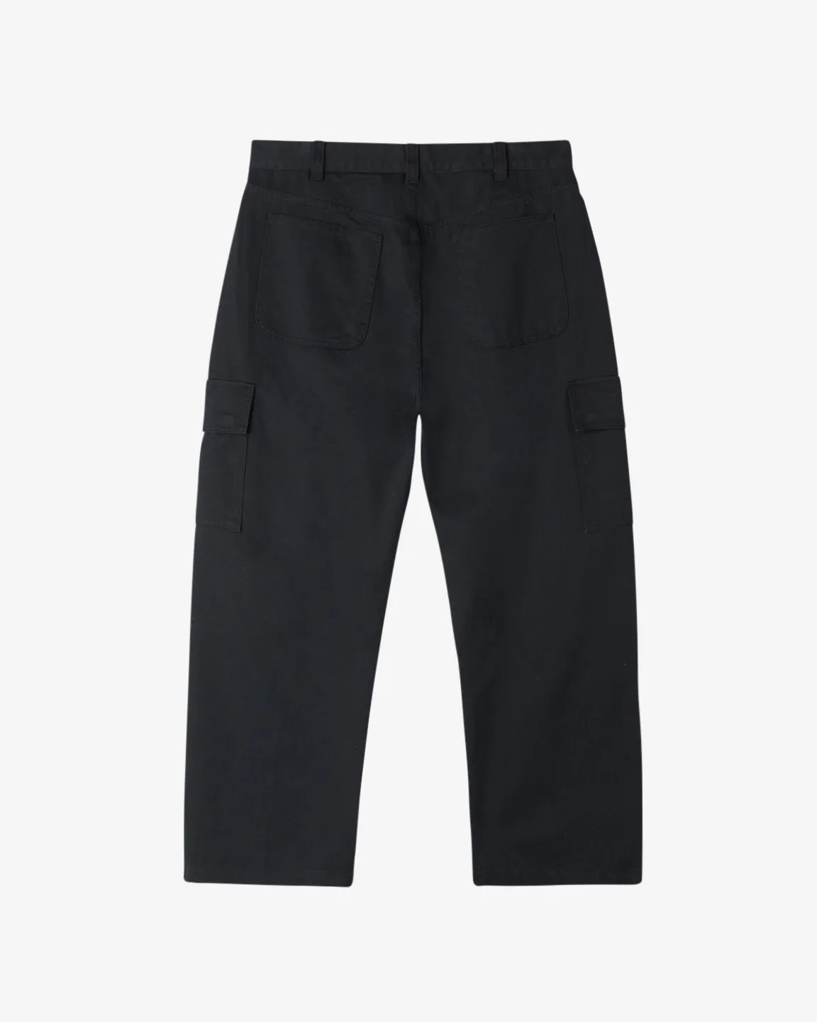 Obey BIGWIG BAGGY TWILL CARGO - BLACK sold by Sun Diego Boardshops product image thumbnail 2