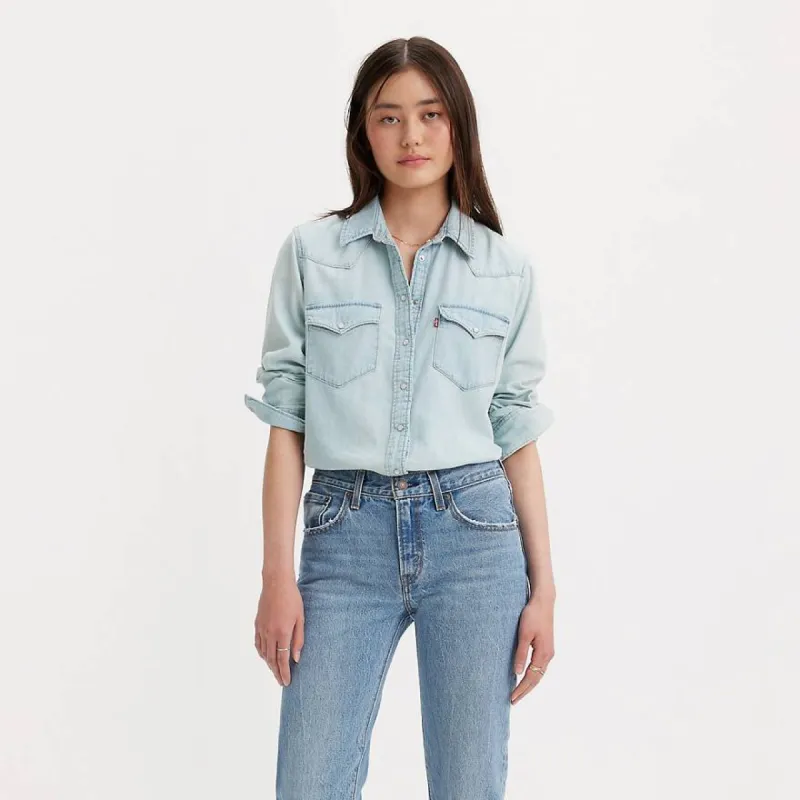Levi's Ultimate Western Denim Shirt - SMALL TALK sold by Sun Diego Boardshops