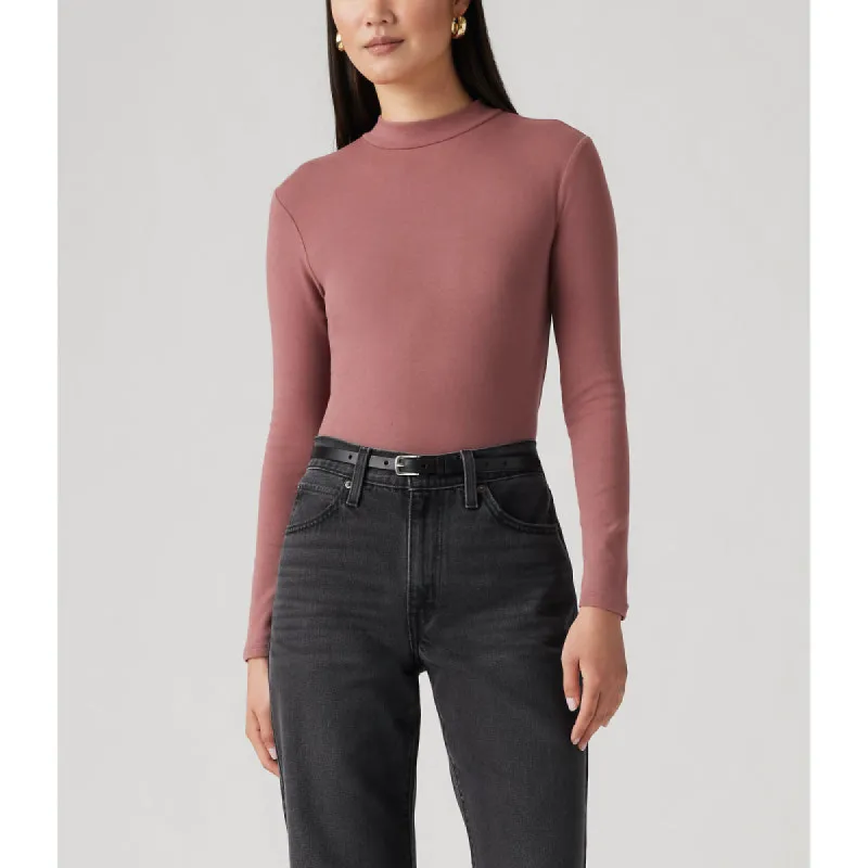 Levi's Effortless Long Sleeve Top - PLUM PERFECT sold by Sun Diego Boardshops