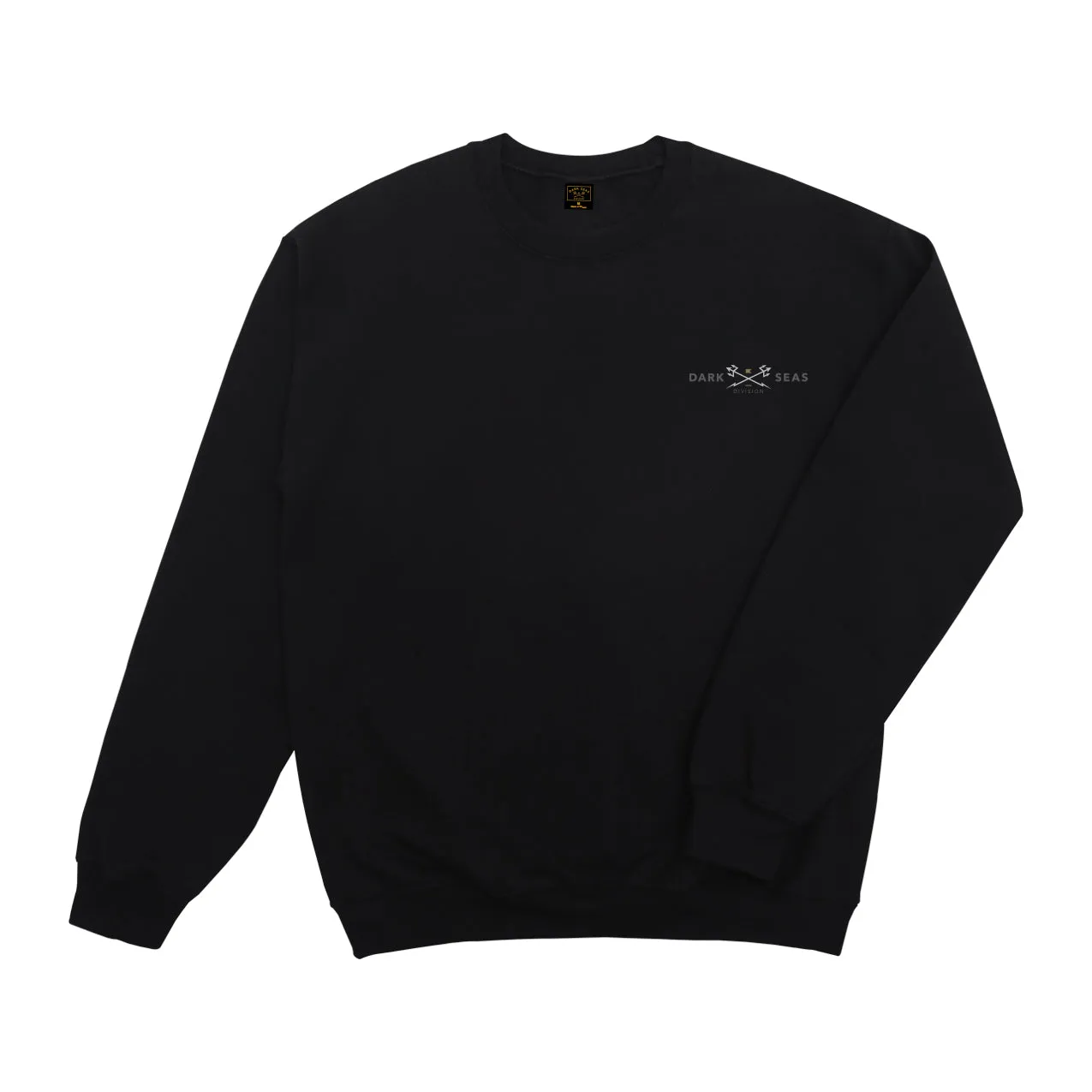Dark Seas HEADMASTER CREWNECK - BLACK sold by Sun Diego Boardshops product image thumbnail 2