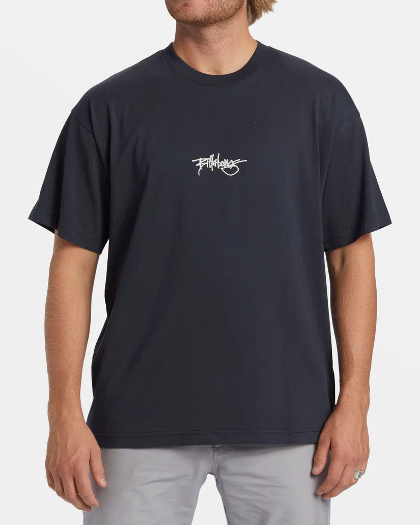 Billabong Identity T-Shirt - WASHED BLACK sold by Sun Diego Boardshops product image thumbnail 2