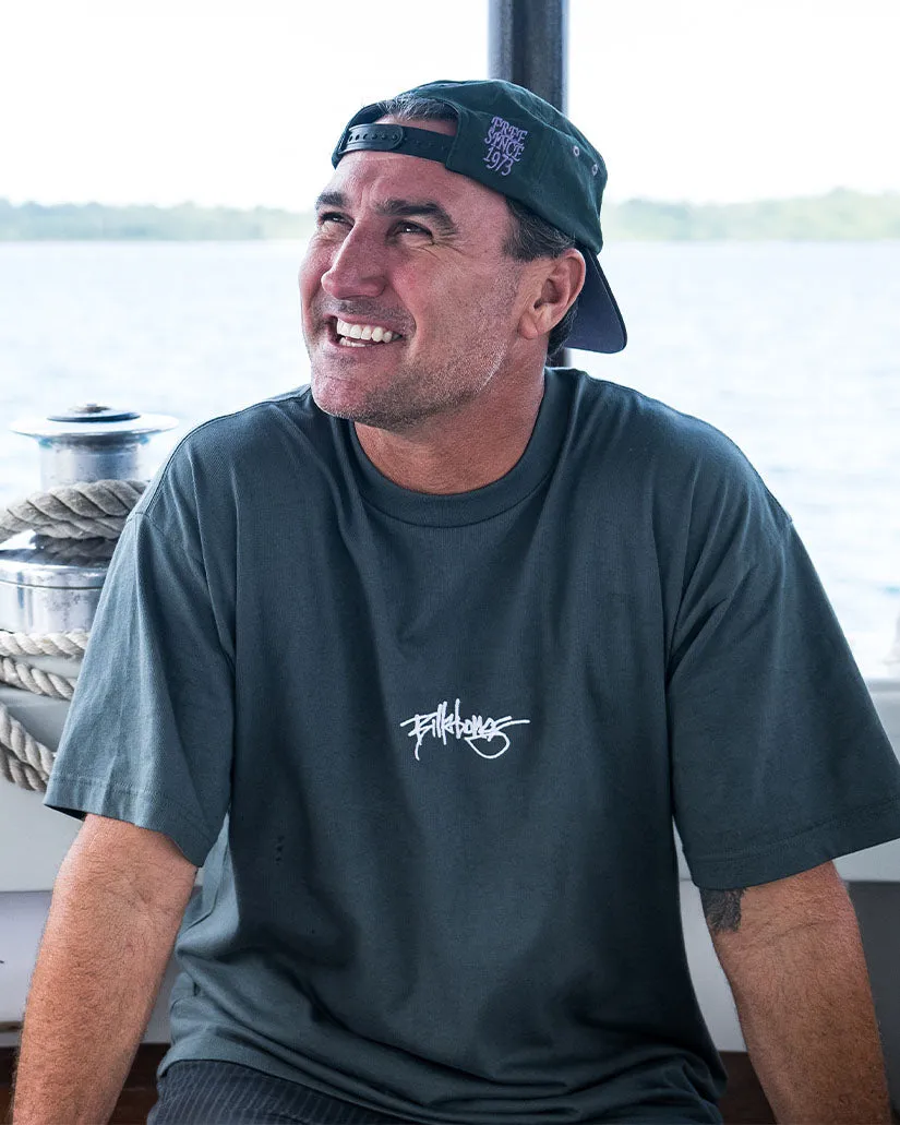 Billabong Identity T-Shirt - WASHED BLACK sold by Sun Diego Boardshops