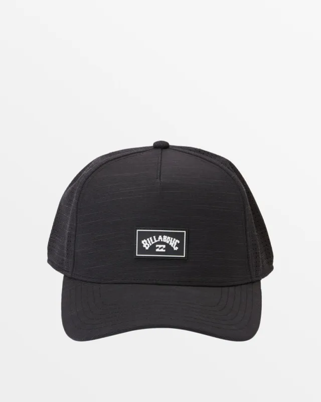 Billabong Crossfire Snapback Hat - BLACK SLUB sold by Sun Diego Boardshops