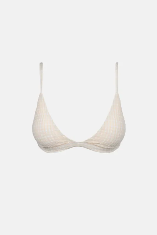 Rhythm Malibu Bralette Top Cream - CREAM sold by Sun Diego Boardshops