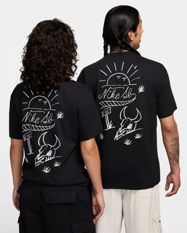 Nike Max90 Train Moniker Skate T-Shirt - BLACK sold by Sun Diego Boardshops