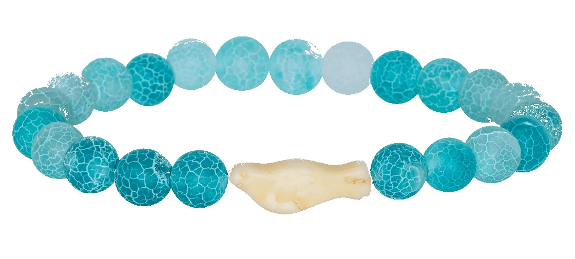 Fahlo The Glide Bracelet - AQUA BLUE sold by Sun Diego Boardshops
