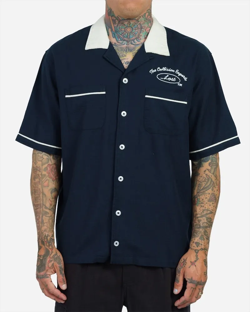 Lost ENTERPRISES SOUVENIR WOVEN - NAVY sold by Sun Diego Boardshops product image thumbnail 2