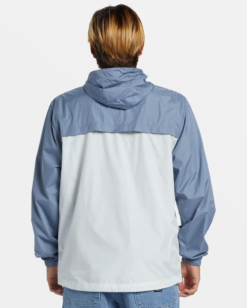 Quiksilver Overcast Windbreaker - FLINT STONE sold by Sun Diego Boardshops product image thumbnail 2