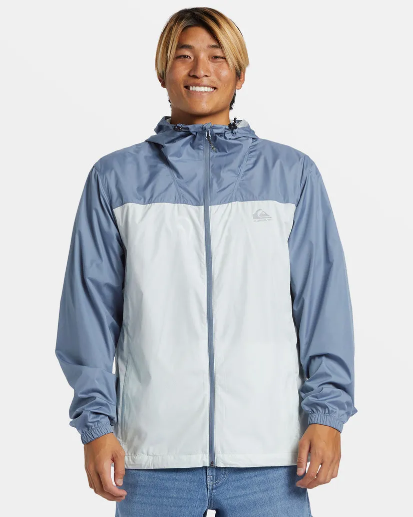 Quiksilver Overcast Windbreaker - FLINT STONE sold by Sun Diego Boardshops